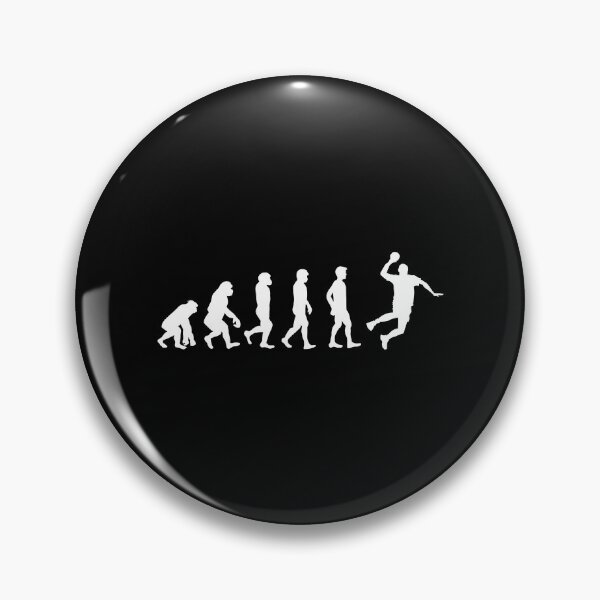 Aperçu de l'œuvre Évolution du handball créée et vendue par TendyTees.