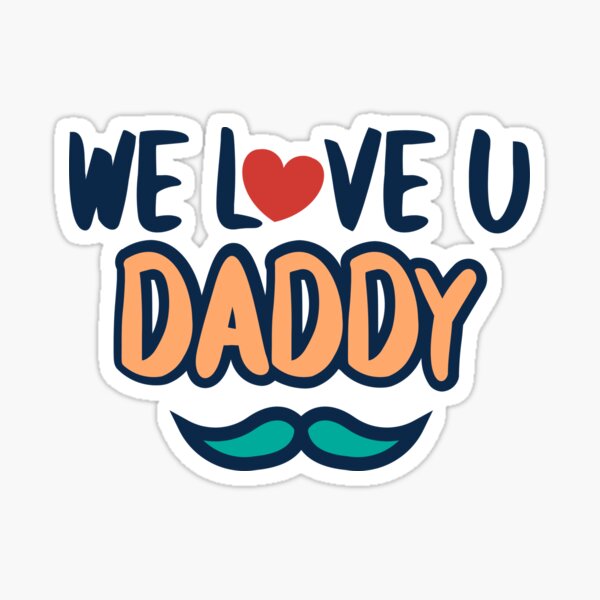 Set of stickers for Happy Fathers Day. Clip art for father day