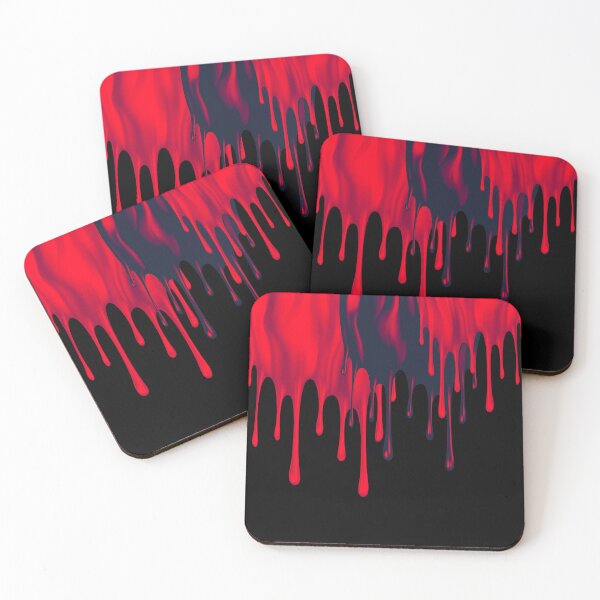 Item preview, Red slime drips.. A simple design for Halloween Fancy Dress designed and sold by ditzy-designs.