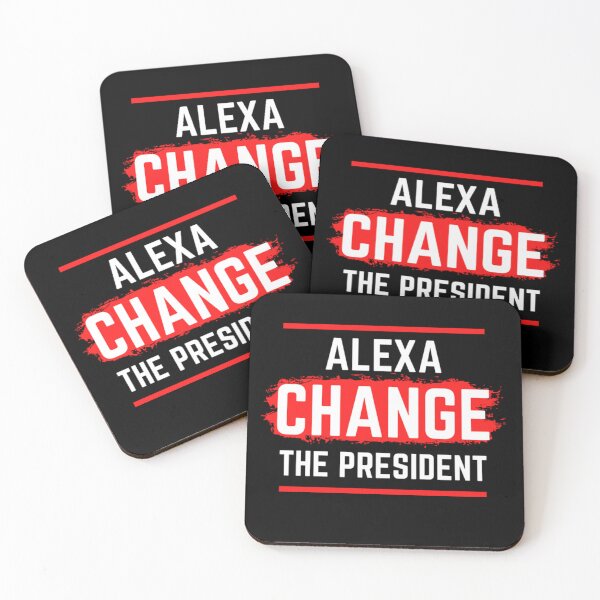 Item preview, Alexa Change The President Vintage Meme designed and sold by ThurxyGiftFunny.