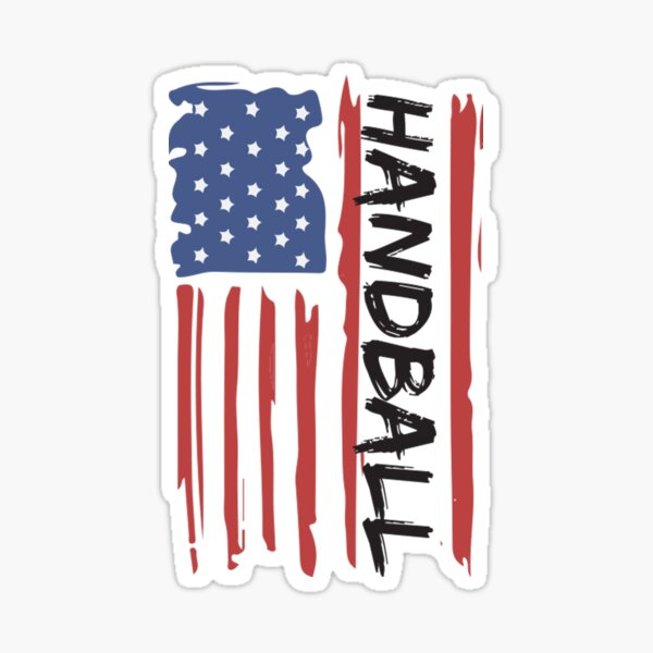 Item preview, Handball American Flag designed and sold by TendyTees.