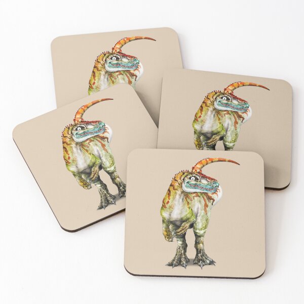 Item preview, Allo Allo! | Cartoon Allosaurus Dinosaur  designed and sold by Snootrac.