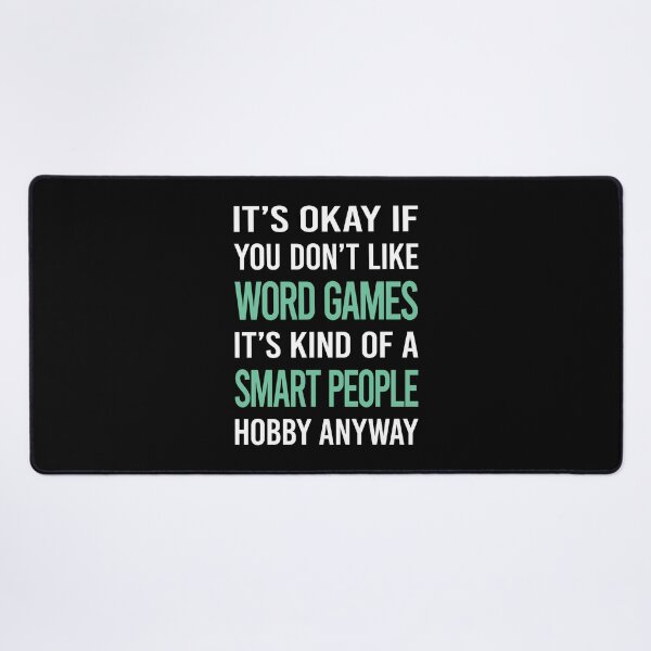 Item preview, Smart People Hobby Word Games designed and sold by RonaldEwing4782.