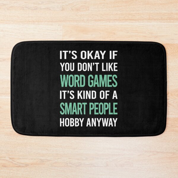 Item preview, Smart People Hobby Word Games designed and sold by RonaldEwing4782.