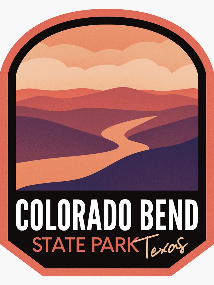 Thumbnail 3 of 3, Sticker, Colorado Bend State Park Texas designed and sold by StateParkLove.