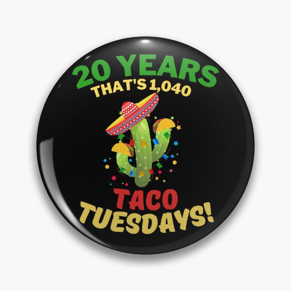 Item preview, 20 Years That's 1040 Taco Tuesdays! designed and sold by sjohnson70.
