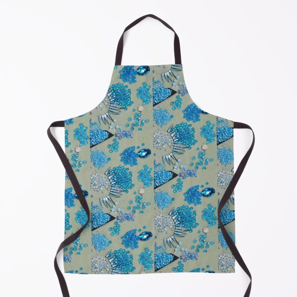 Item preview, Sparkly Beads of Blue designed and sold by Sarah Conrad.