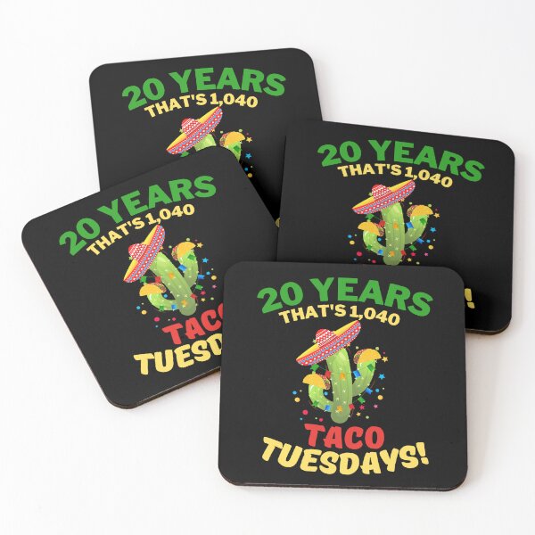 Item preview, 20 Years That's 1040 Taco Tuesdays! designed and sold by sjohnson70.