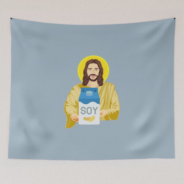 Item preview, Jesus Loves Soy Milk designed and sold by Lauraloris.