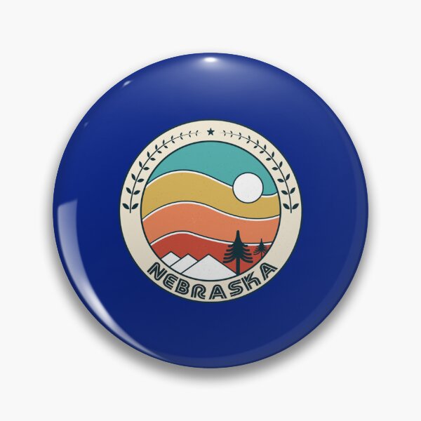 Item preview, Nebraska Retro Vintage Sunset - Nebraska Mountain Souvenir - Gift - Hometown - Hiking - Nature designed and sold by GuzmanEugene.