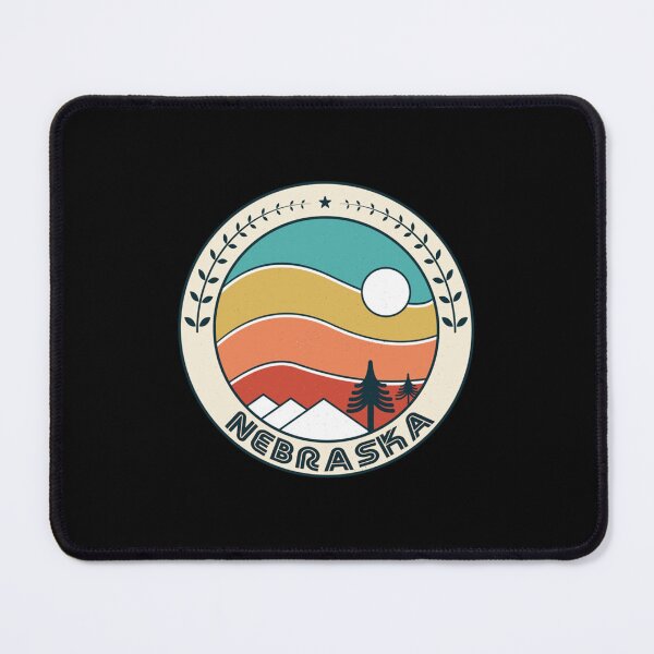 Item preview, Nebraska Retro Vintage Sunset - Nebraska Mountain Souvenir - Gift - Hometown - Hiking - Nature designed and sold by GuzmanEugene.