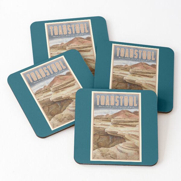 Item preview, Nebraska Travel Toadstool Geological Park Nebraska   designed and sold by GuzmanEugene.