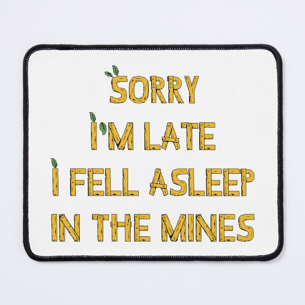 Item preview, I Fell Asleep in The Mines Stardew Valley designed and sold by KwokArts.