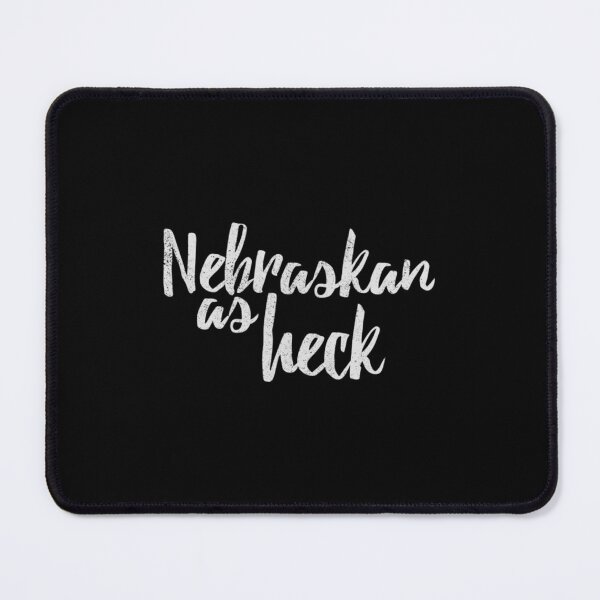 Item preview, Nebraskan as Heck Humor Vintage Lettering   designed and sold by GuzmanEugene.