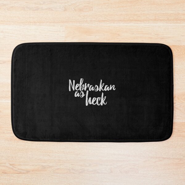 Item preview, Nebraskan as Heck Humor Vintage Lettering   designed and sold by GuzmanEugene.