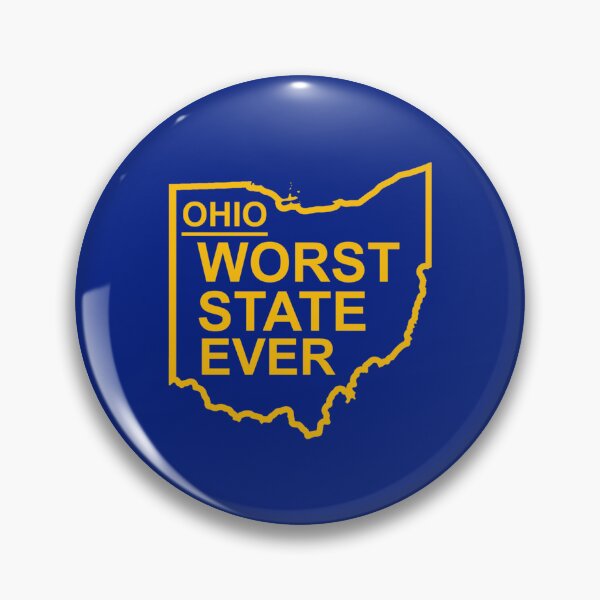 Item preview, Ohio Worst State Ever Golden Yellow   designed and sold by GuzmanEugene.