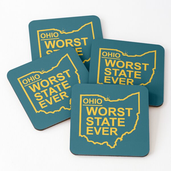 Item preview, Ohio Worst State Ever Golden Yellow   designed and sold by GuzmanEugene.
