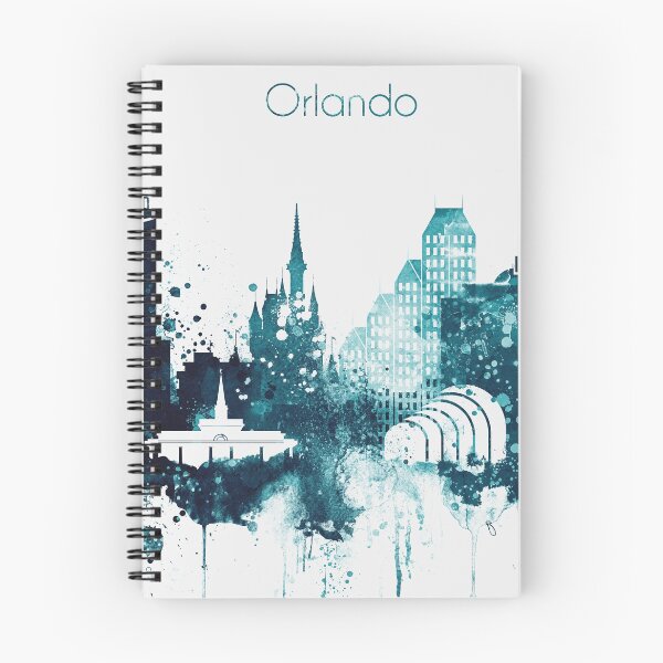 Item preview, Orlando, Florida Watercolor art designed and sold by DimDom.