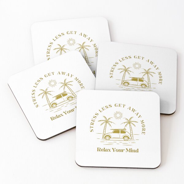Item preview, Stress Less Get Away More Relax Your Mind designed and sold by LifeLongTees ..