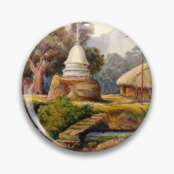 Item preview, Buddha Temple at Billahis-Oya Ceylon -Ernst Haeckel designed and sold by TeeARTHY.
