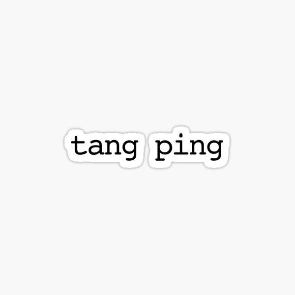 tang-ping-lying-flat-sticker-magnet-and-tee-sticker-for-sale-by