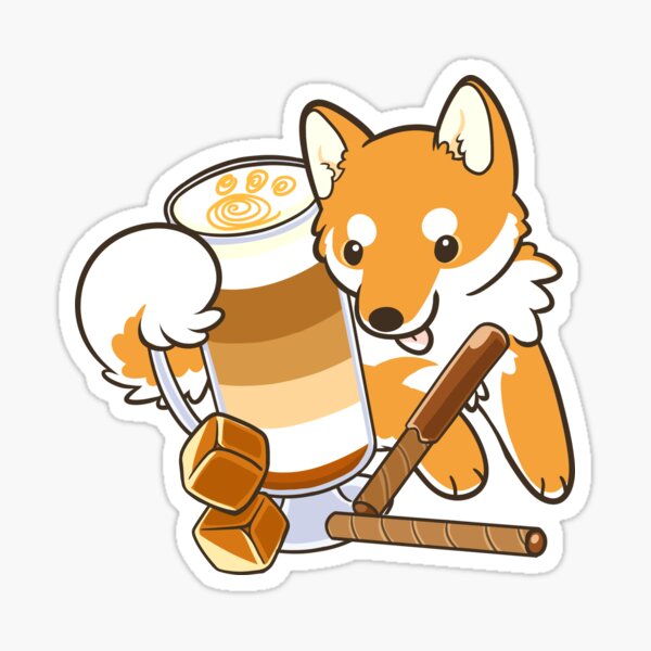 Item preview, Caramel Macchiato Shiba Inu designed and sold by pawlove.