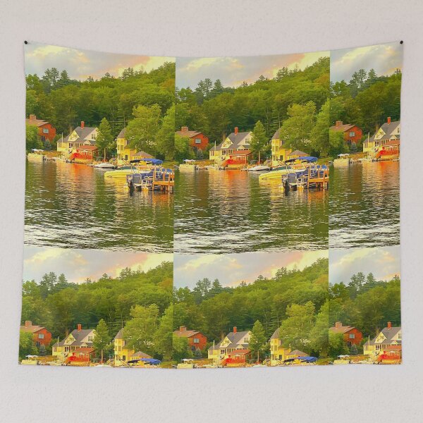 Item preview, Lake Sunapee houses designed and sold by Tereza Pilar  Art.