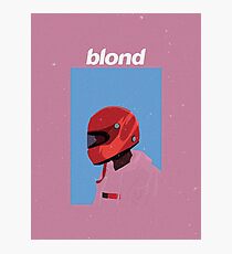 Frank Ocean - Blonde Design Photographic Print