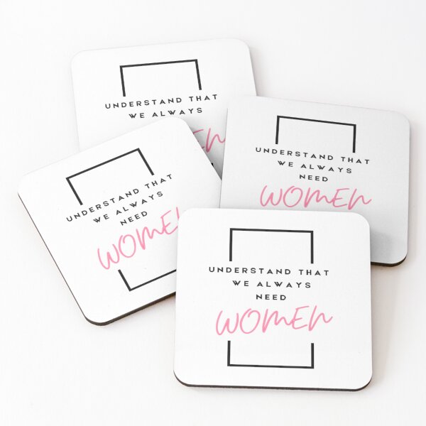 Item preview, Womens Love Understand That We Always Need Women | Light Background designed and sold by embaarc.