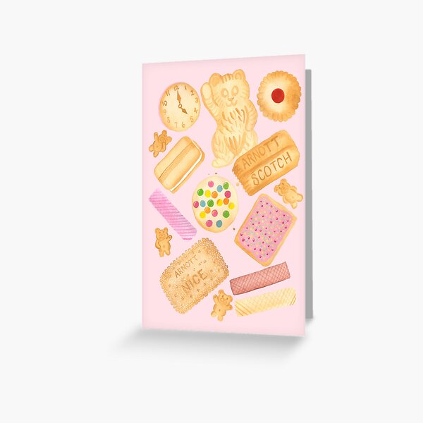 Biscuits In Bed Greeting Card