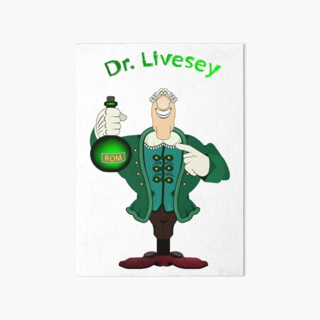 Dr. livesey (meme) Art Board Print for Sale by DSuZumeR