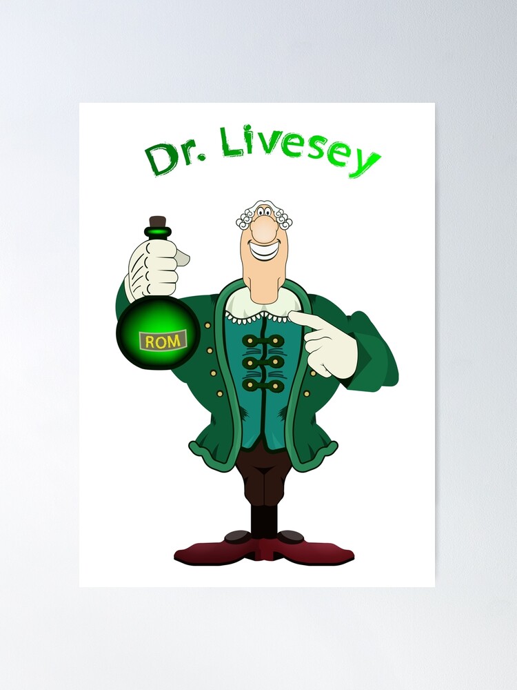 Dr. Livesey Sticker for Sale by FAawRay