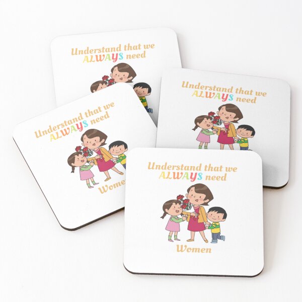 Item preview, Womens Rights Understand That We Always Need Women | Light Background designed and sold by embaarc.