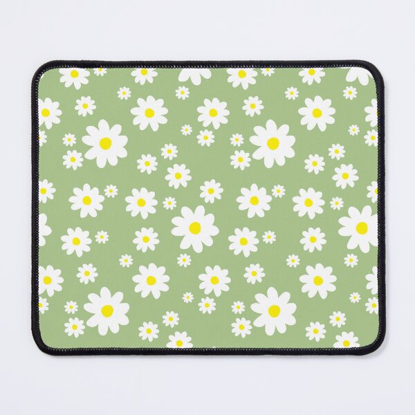 Item preview, Spring Daisy Pattern on Sage Green designed and sold by Julie Erin Designs.