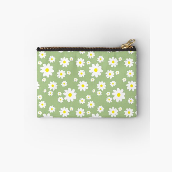 Item preview, Spring Daisy Pattern on Sage Green designed and sold by Julie Erin Designs.