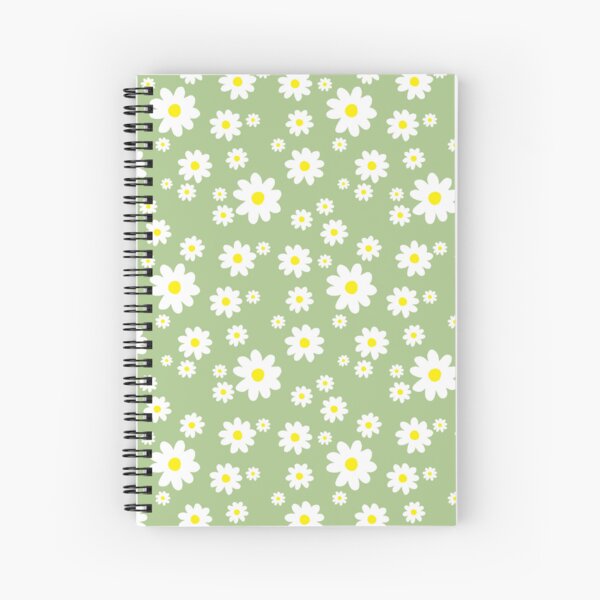 Item preview, Spring Daisy Pattern on Sage Green designed and sold by Julie Erin Designs.