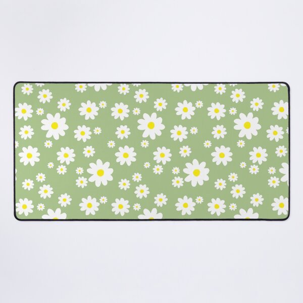 Item preview, Spring Daisy Pattern on Sage Green designed and sold by Julie Erin Designs.