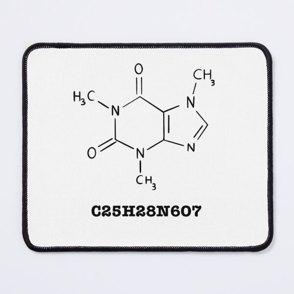 Item preview, Coffee molecular structure  designed and sold by Mermaidssparkle.