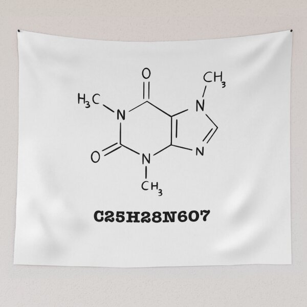 Item preview, Coffee molecular structure  designed and sold by Mermaidssparkle.