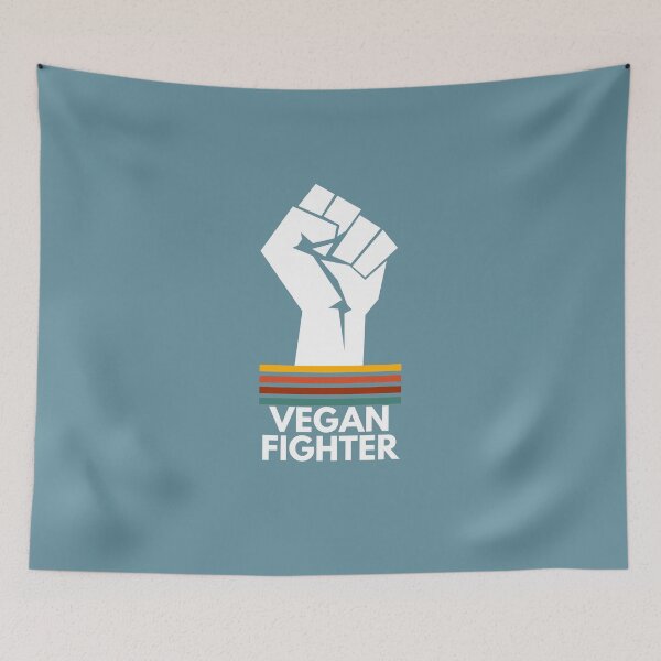 Item preview, Vegan Fighter designed and sold by Lauraloris.