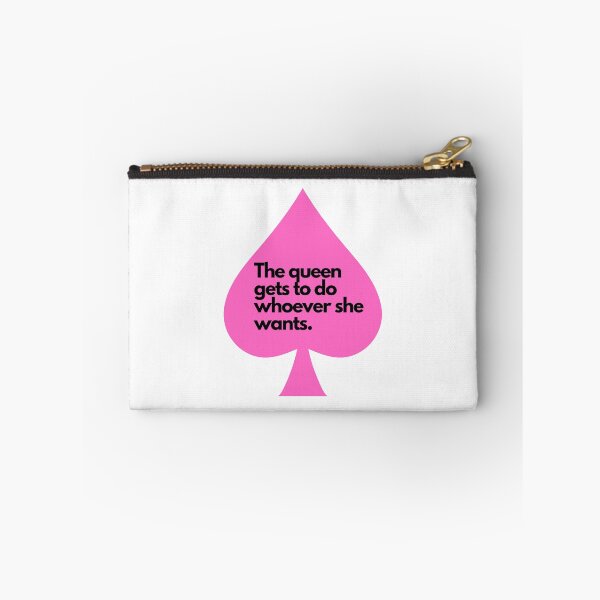 Item preview, Pink spade, The queen gets to do whoever she wants designed and sold by KeikoandSarge.