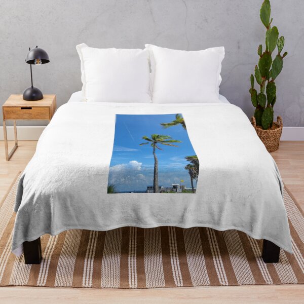 Item preview, Beautiful Palm Trees Under Blue Sky Vibes in Lake Worth Florida designed and sold by Sarah Conrad.