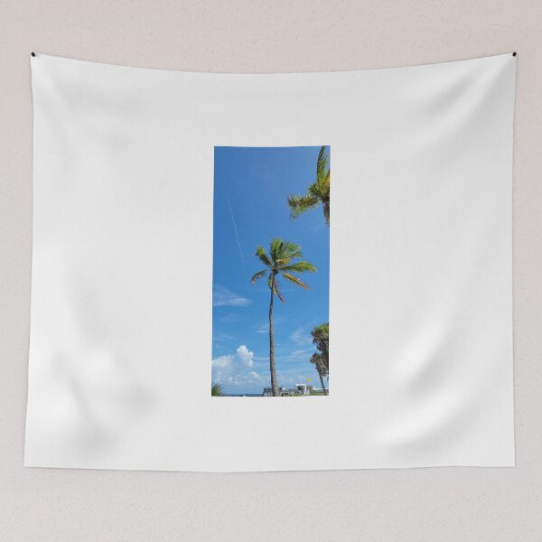 Item preview, Beautiful Palm Trees Under Blue Sky Vibes in Lake Worth Florida designed and sold by Sarah Conrad.