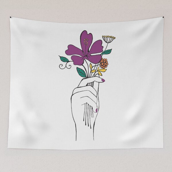 Aperçu de l'œuvre Fleur mauve créée et vendue par Letul.