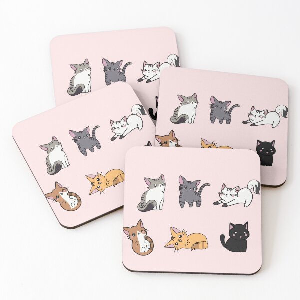 Item preview, Cute kitty cats designed and sold by Mermaidssparkle.
