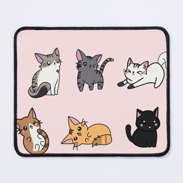 Item preview, Cute kitty cats designed and sold by Mermaidssparkle.