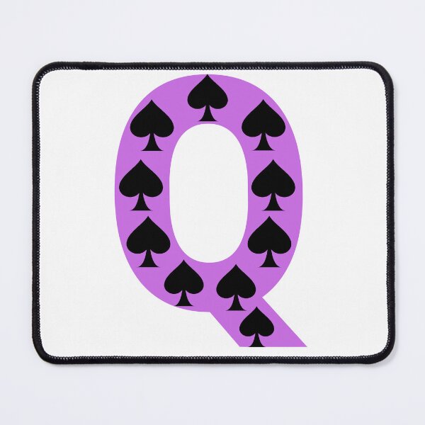 Item preview, Purple Q with spades designed and sold by KeikoandSarge.