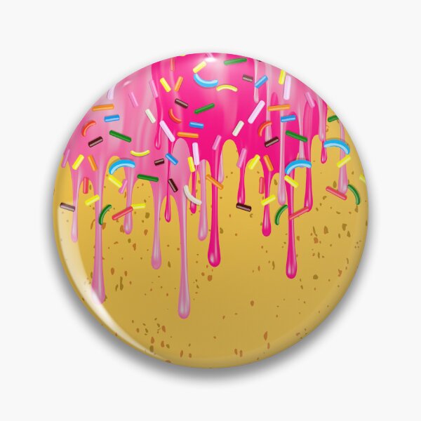 Item preview, Pink Cupcake.. A fun design of icing and sprinkles designed and sold by Wonder & Whimsy.