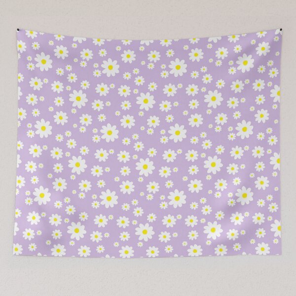 Item preview, Spring Daisy Pattern Lavender Purple designed and sold by Julie Erin Designs.
