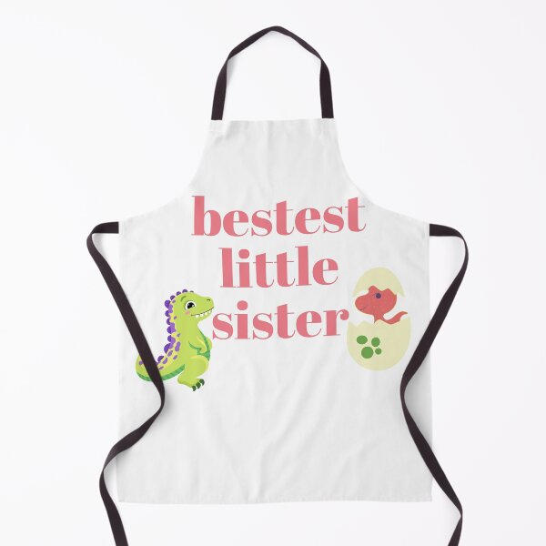 Item preview, bestest little sister, Cute litte dinosaur illustration in cartoon designed and sold by Kamzzi.